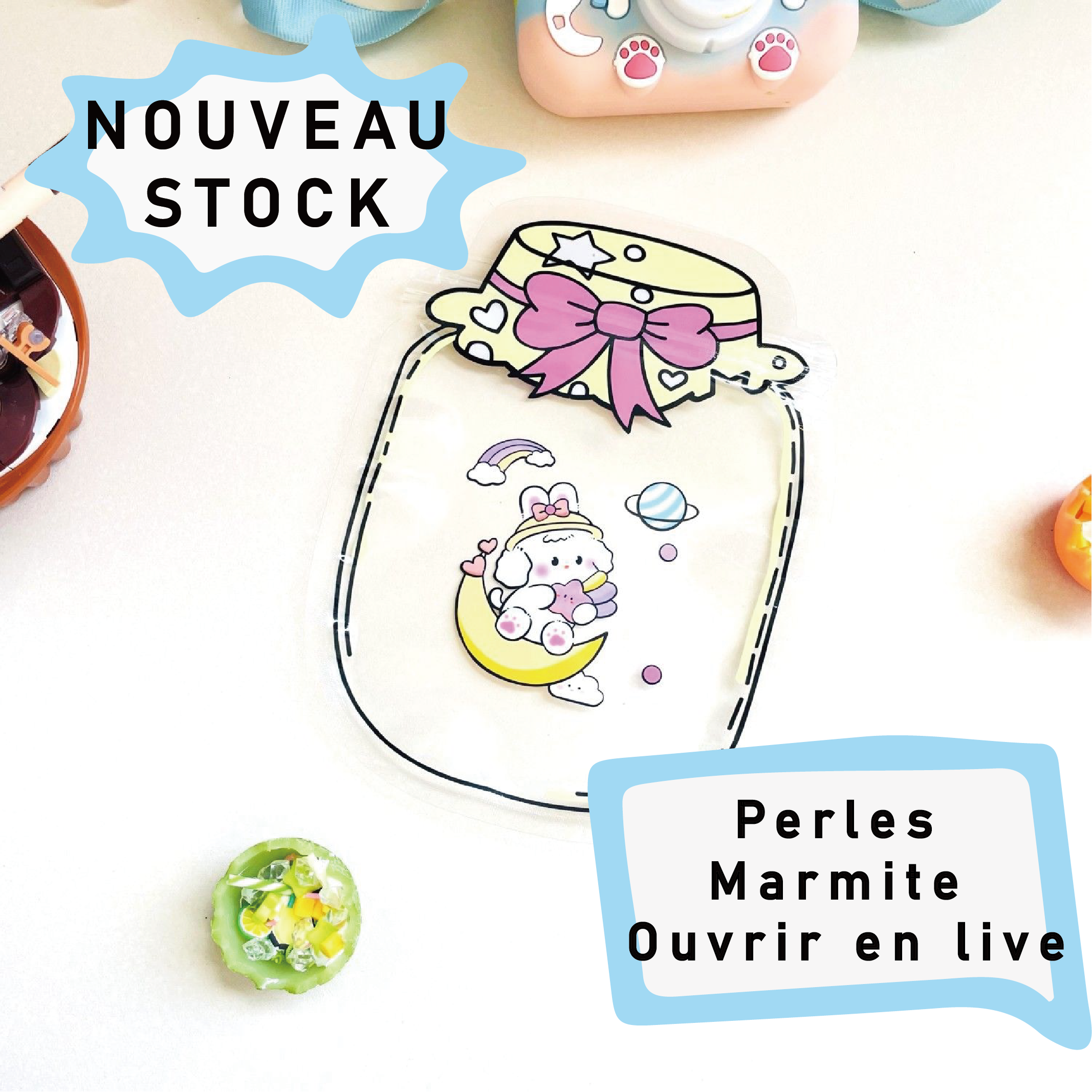 perle fondue — Déballage en direct