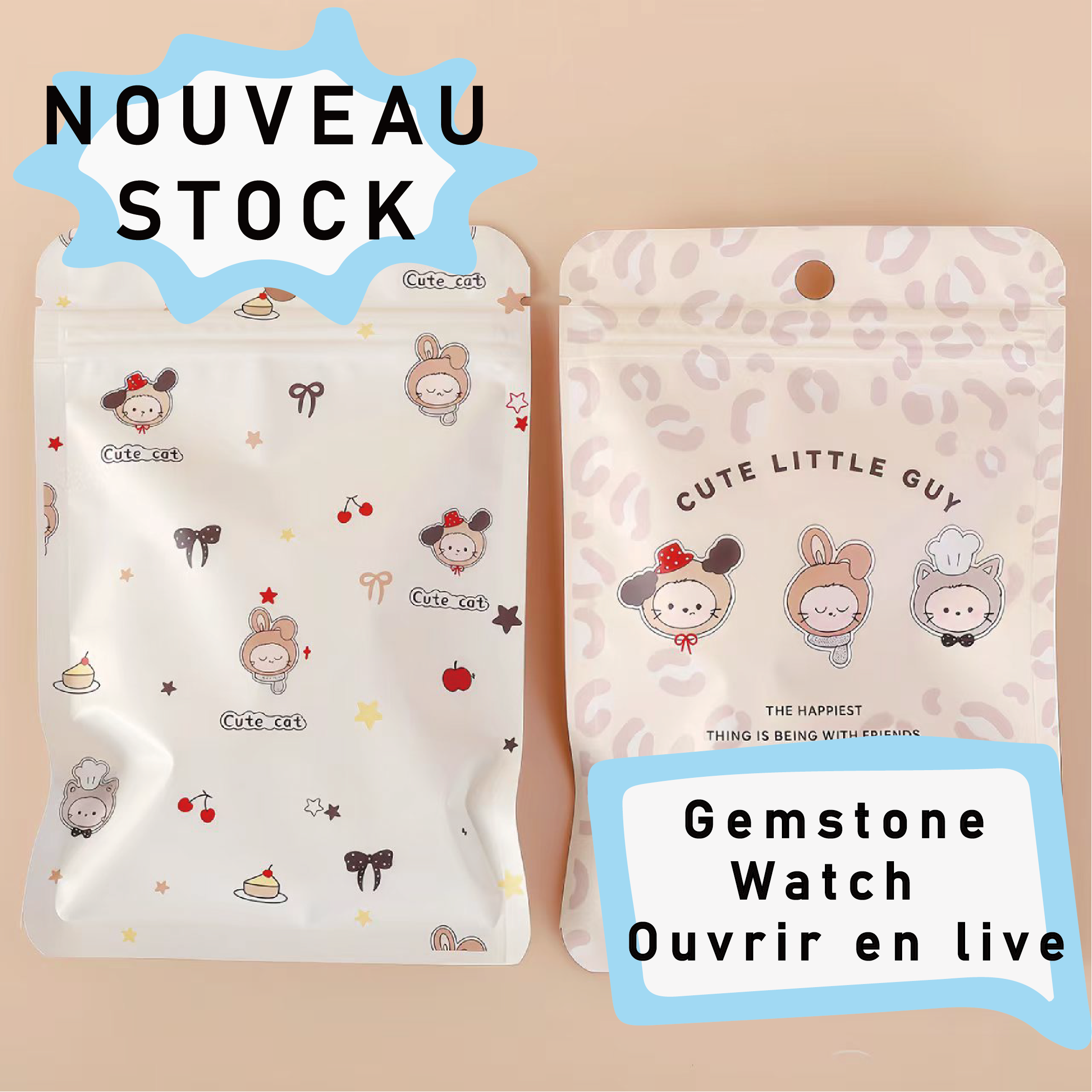 Montres Gemstone – Déballage en direct